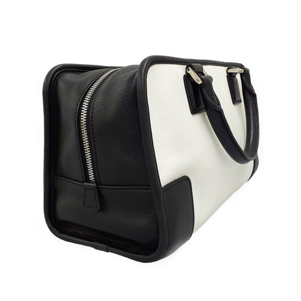 Loewe White x 28 Black Amazona Panda Handbag